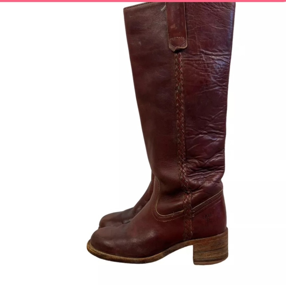 Rare Vintage Burgundy Frye Boots